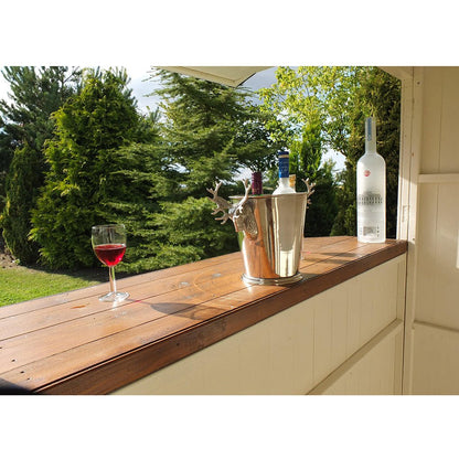 Shire Apex Outdoor Bar & Storage 6x4ft - JJ Building Materials