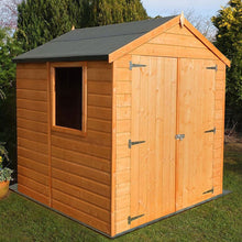 Shire Arran 6x6ft Double Door Apex Wooden Shed - JJ Building Materials