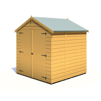 Shire Arran 6x6ft Double Door Apex Wooden Shed - JJ Building Materials