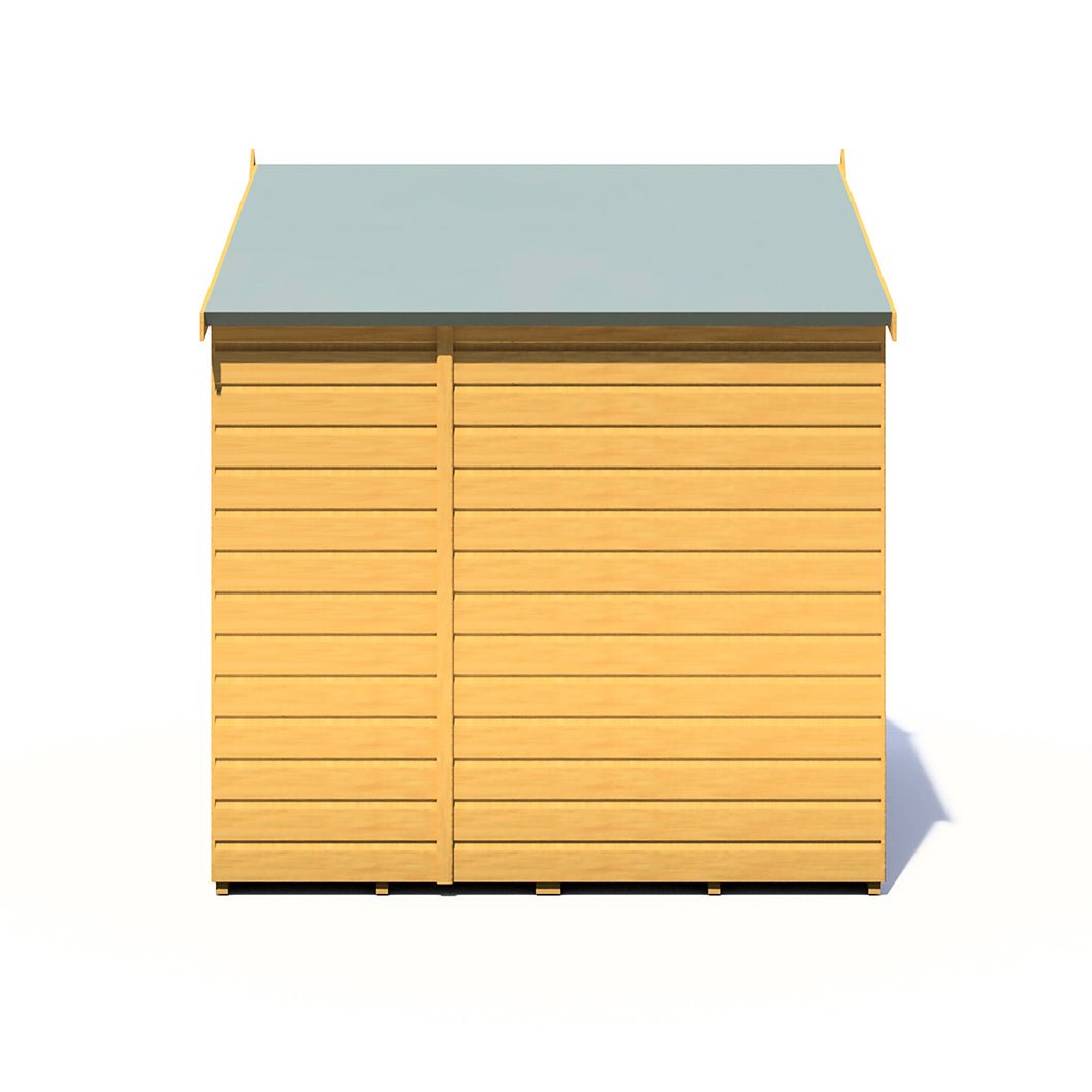 Shire Arran 6x6ft Double Door Apex Wooden Shed - JJ Building Materials