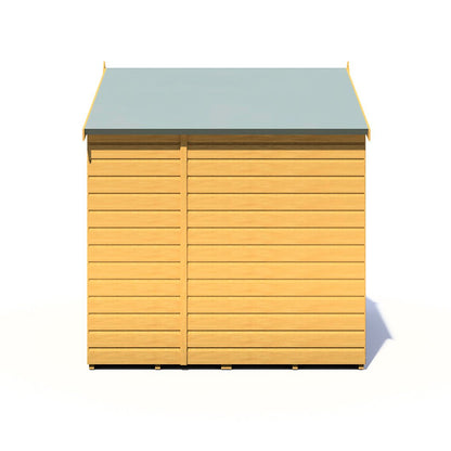 Shire Arran 6x6ft Double Door Apex Wooden Shed - JJ Building Materials