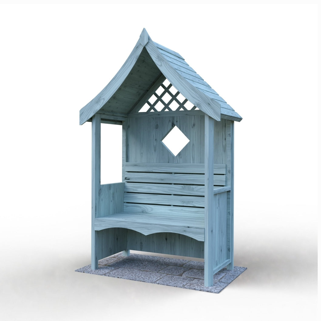 Shire Arum Arbour Seat Pressure Treated - JJ Building Materials