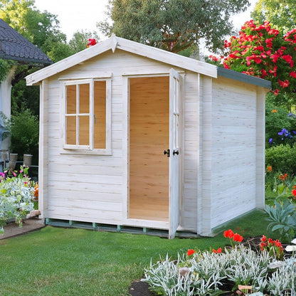 Shire Avesbury Log Cabin With 19mm Log Thickness - JJ Building Materials