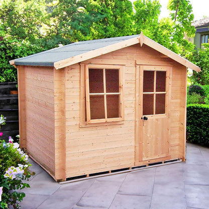 Shire Avesbury Log Cabin With 19mm Log Thickness - JJ Building Materials