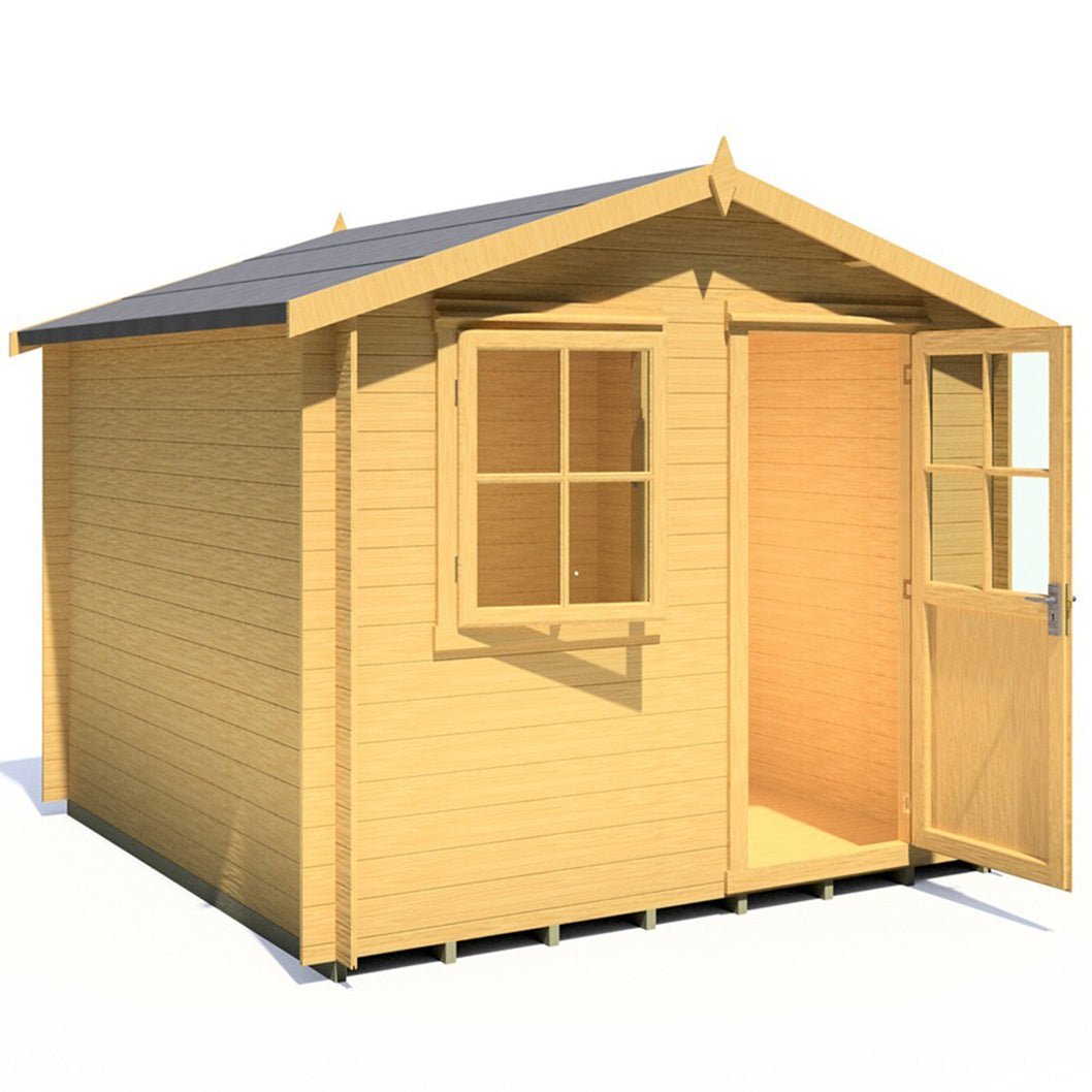 Shire Avesbury Log Cabin With 19mm Log Thickness - JJ Building Materials