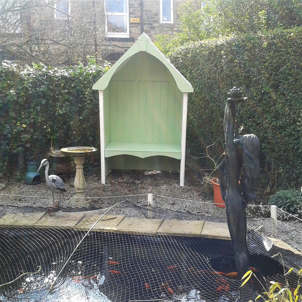 Shire Balsam Garden Arbour Seat 4 x 2ft Pressure Treated - JJ Building Materials