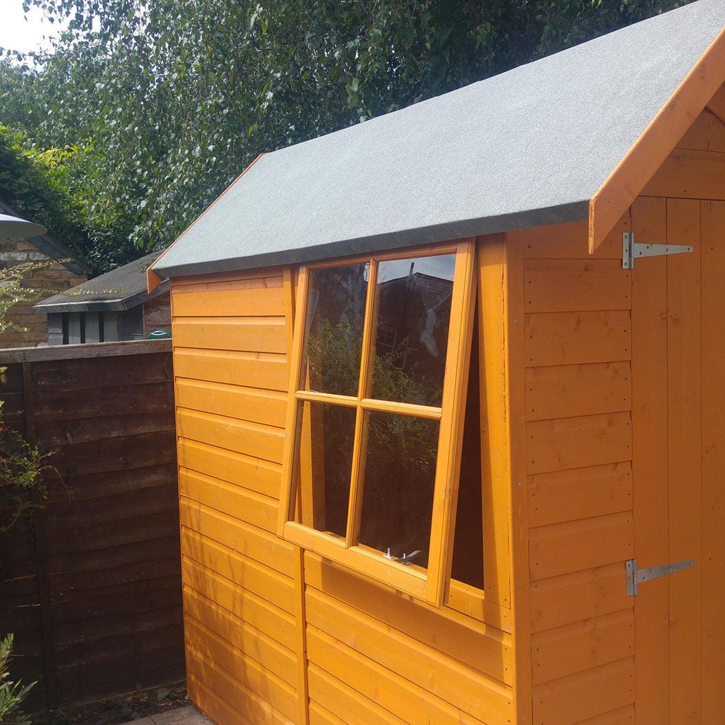 Shire Barn 7x7ft T&G Double Door Wooden Shed - JJ Building Materials