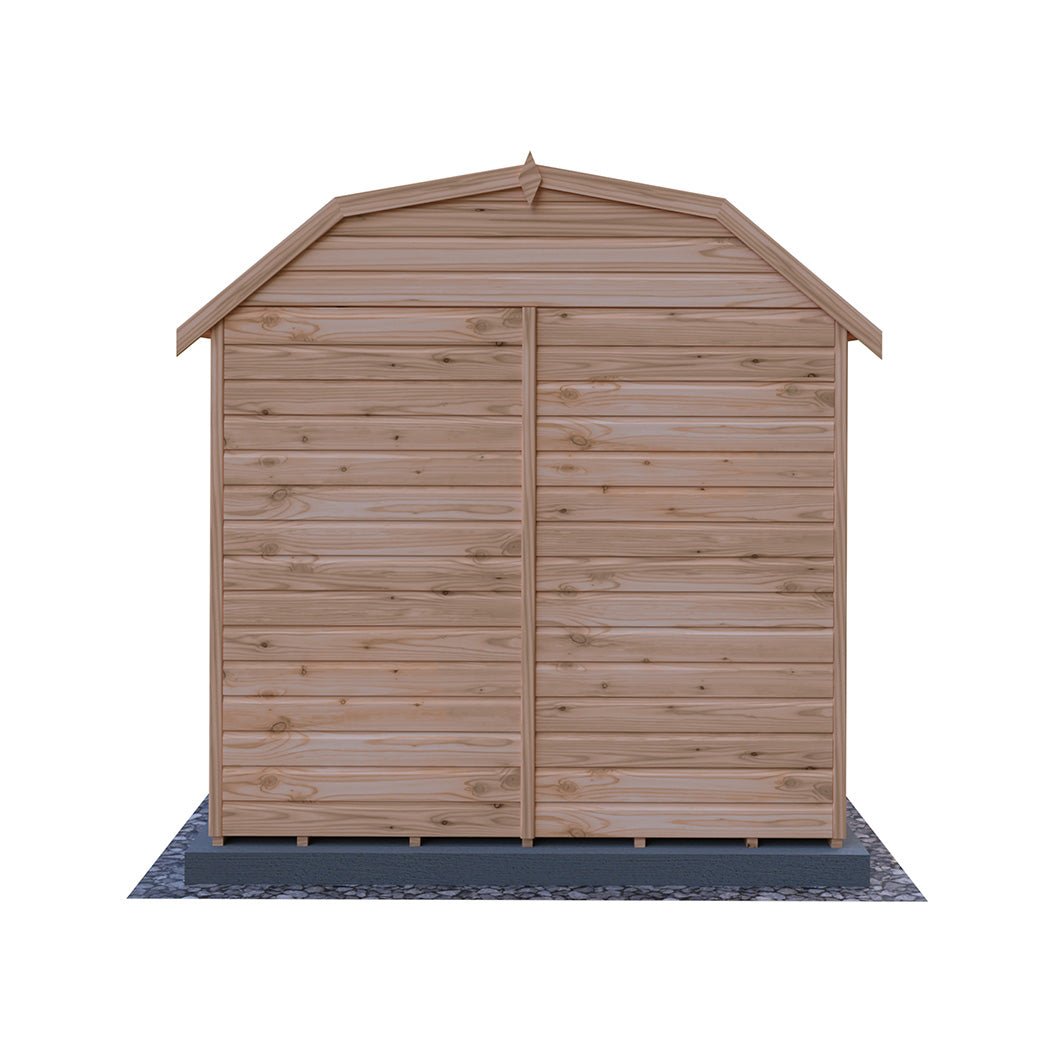 Shire Barn 7x7ft T&G Double Door Wooden Shed - JJ Building Materials