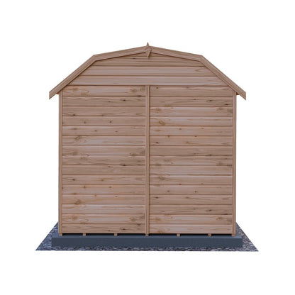 Shire Barn 7x7ft T&G Double Door Wooden Shed - JJ Building Materials