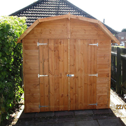Shire Barn 7x7ft T&G Double Door Wooden Shed - JJ Building Materials