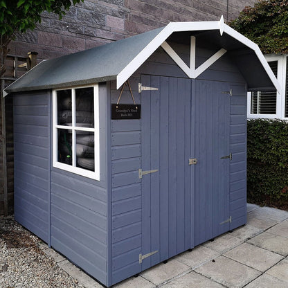 Shire Barn 7x7ft T&G Double Door Wooden Shed - JJ Building Materials