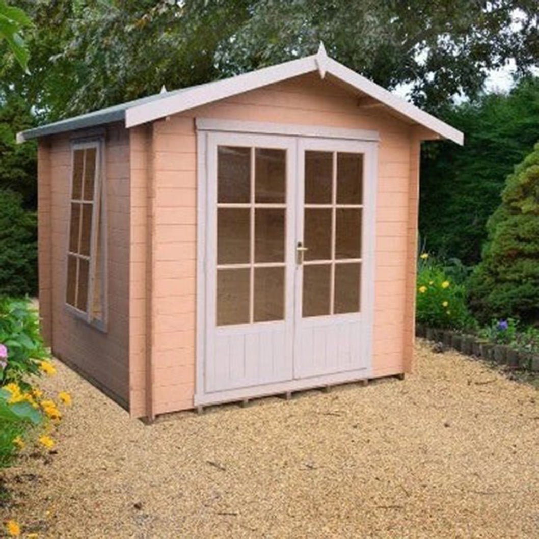Shire Barnsdale Log Cabin With 19mm Log Thickness - JJ Building Materials