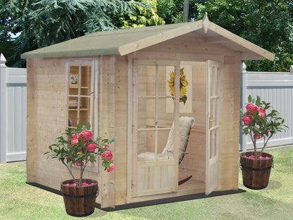 Shire Barnsdale Log Cabin With 19mm Log Thickness - JJ Building Materials
