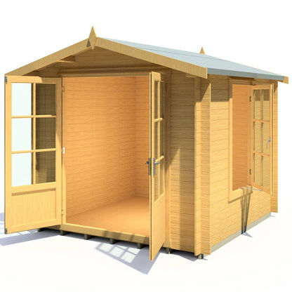 Shire Barnsdale Log Cabin With 19mm Log Thickness - JJ Building Materials