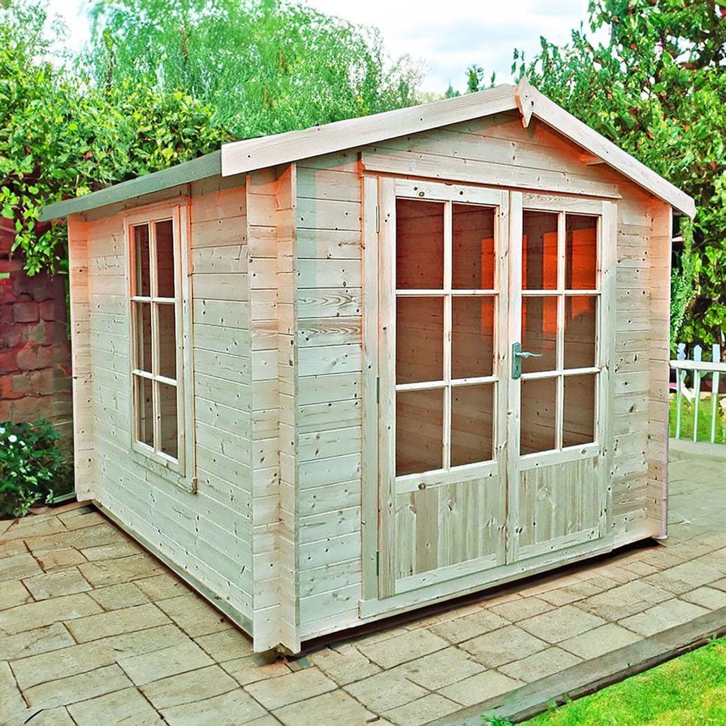 Shire Barnsdale Log Cabin With 19mm Log Thickness - JJ Building Materials