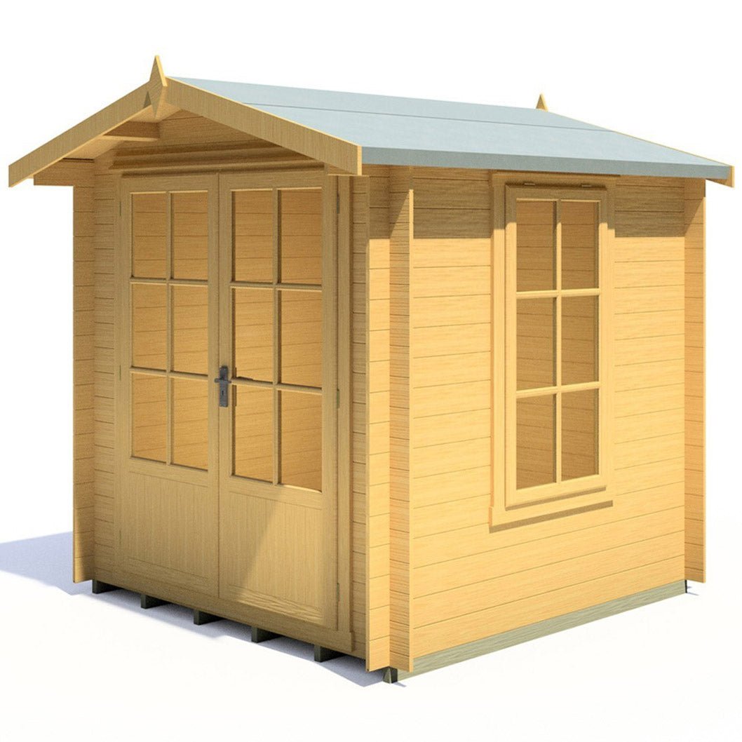 Shire Barnsdale Log Cabin With 19mm Log Thickness - JJ Building Materials