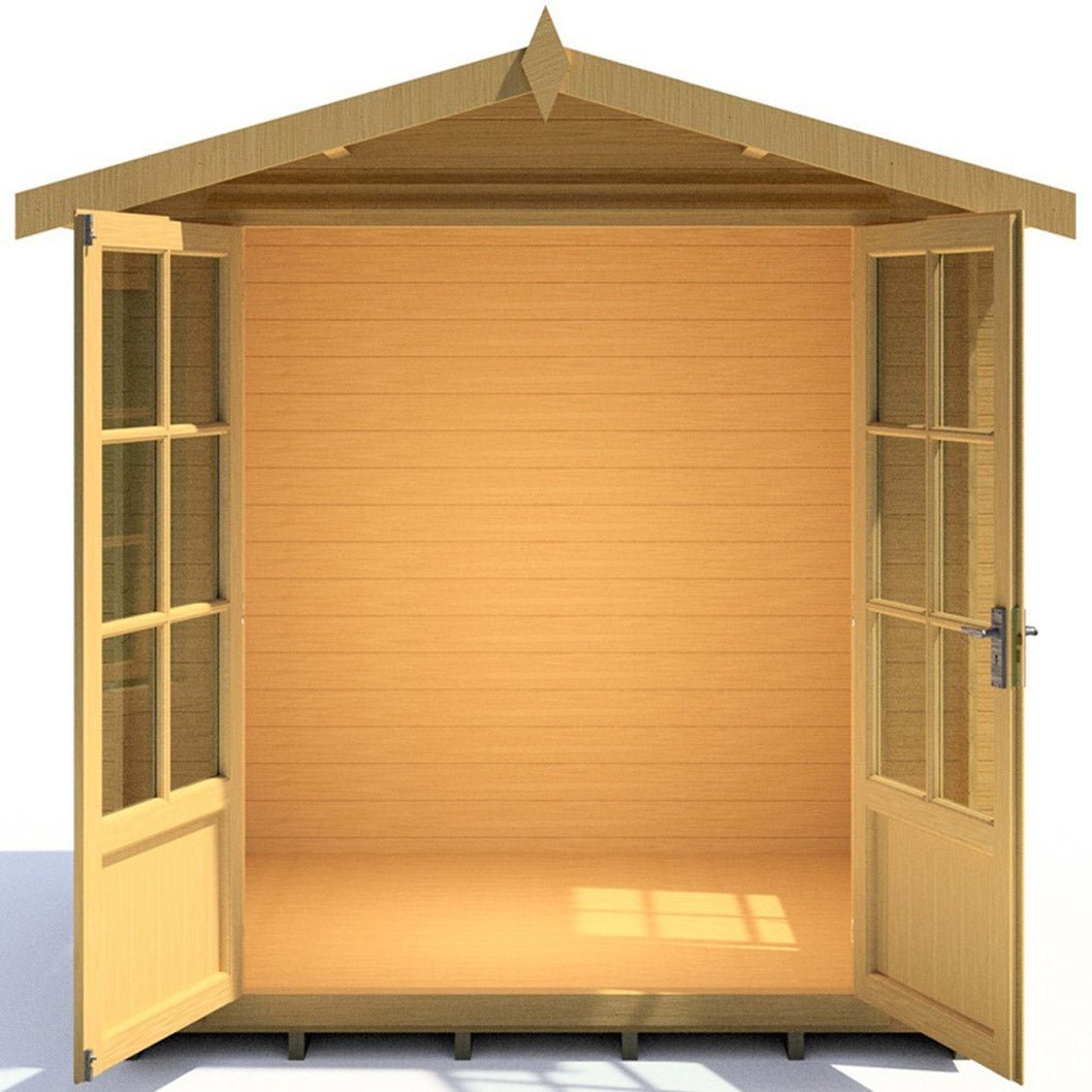 Shire Barnsdale Log Cabin With 19mm Log Thickness - JJ Building Materials