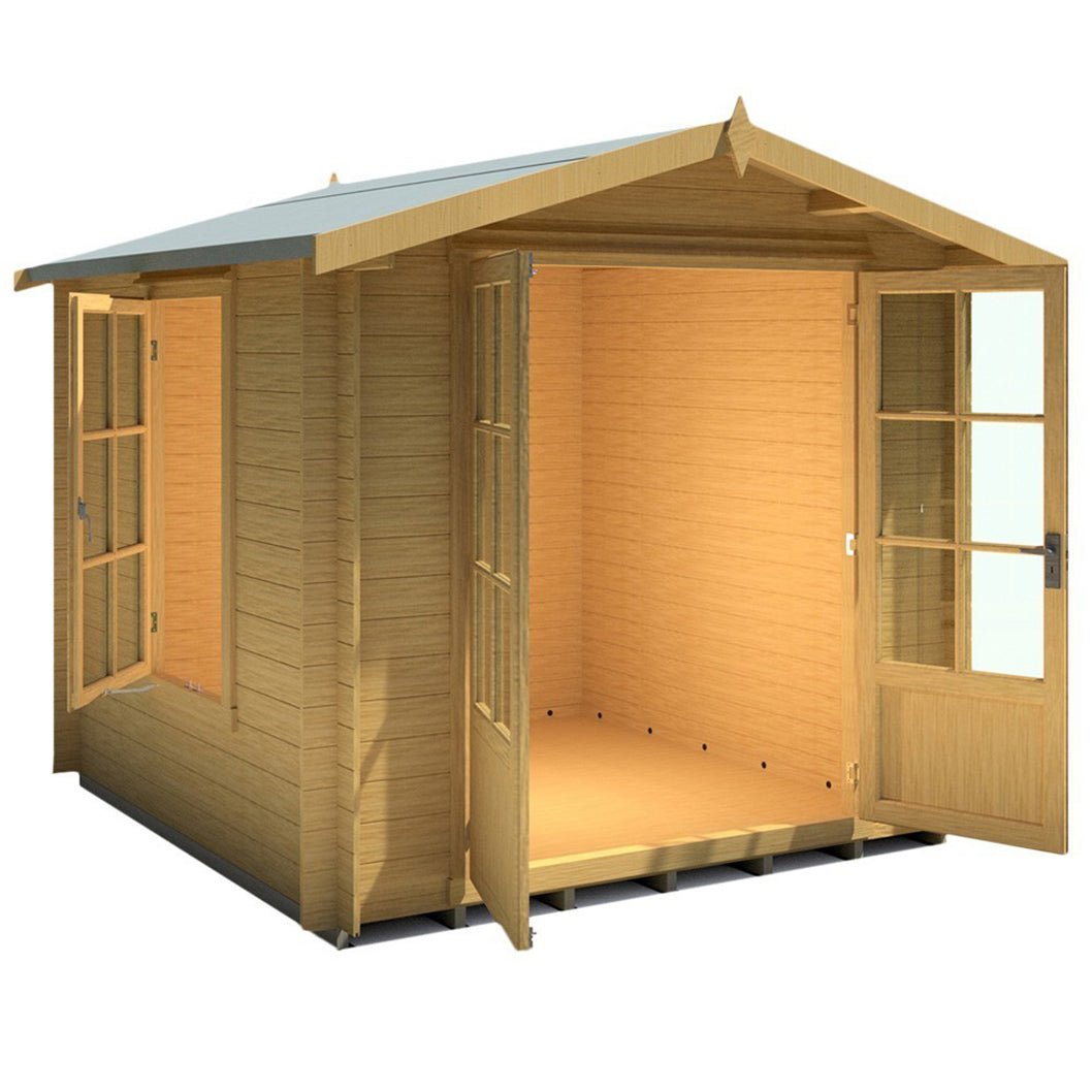 Shire Barnsdale Log Cabin With 19mm Log Thickness - JJ Building Materials