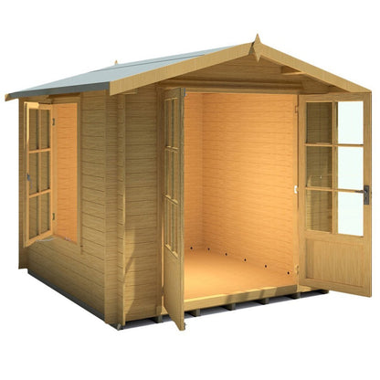 Shire Barnsdale Log Cabin With 19mm Log Thickness - JJ Building Materials