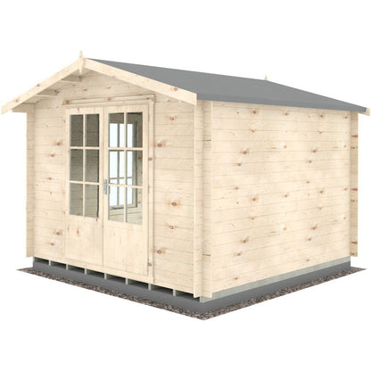 Shire Barnsdale Log Cabin With 19mm Log Thickness - JJ Building Materials