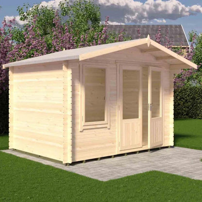 Shire Berryfield Log Cabin With 19mm Log Thickness - JJ Building Materials