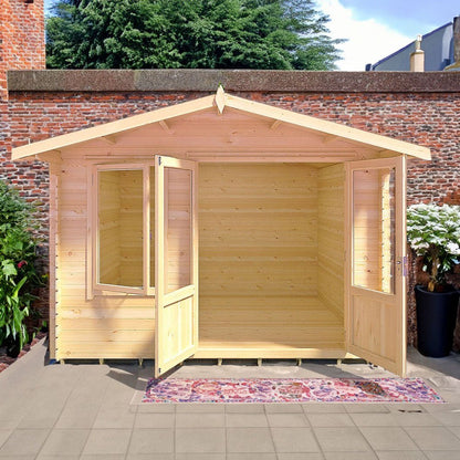 Shire Berryfield Log Cabin With 19mm Log Thickness - JJ Building Materials