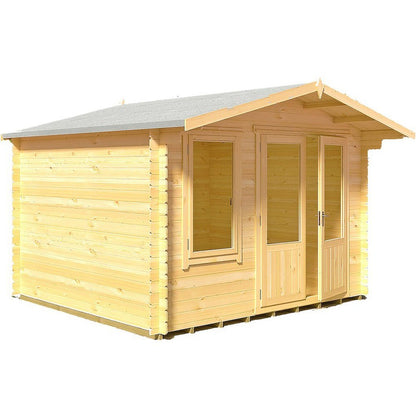 Shire Berryfield Log Cabin With 19mm Log Thickness - JJ Building Materials