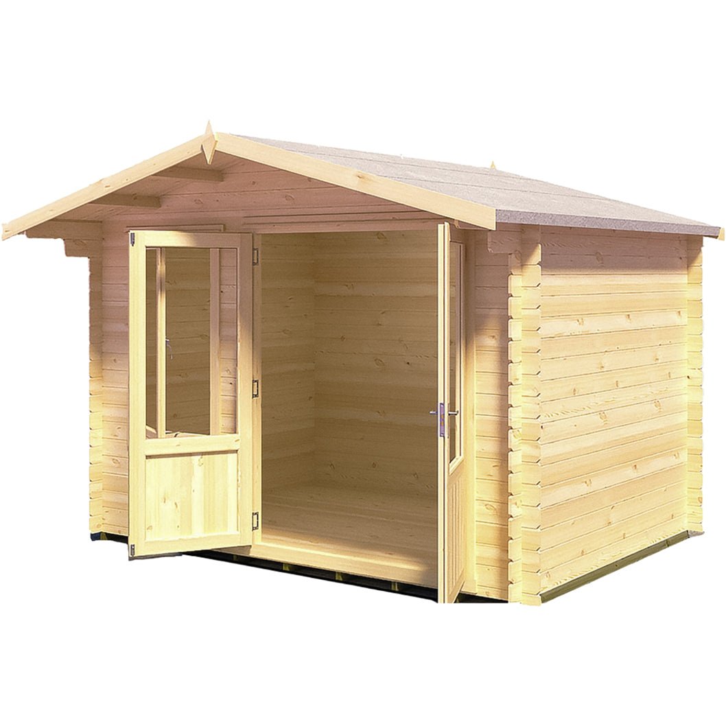 Shire Berryfield Log Cabin With 19mm Log Thickness - JJ Building Materials