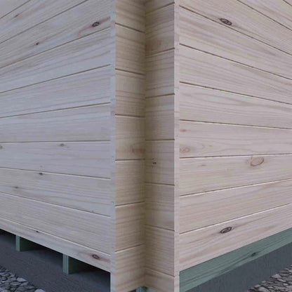 Shire Berryfield Log Cabin With 19mm Log Thickness - JJ Building Materials