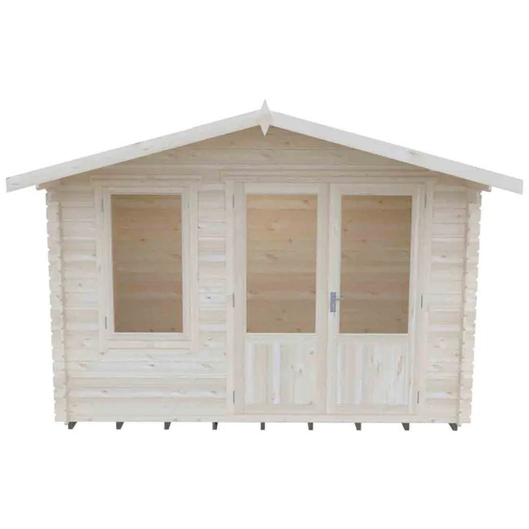 Shire Berryfield Log Cabin With 19mm Log Thickness - JJ Building Materials
