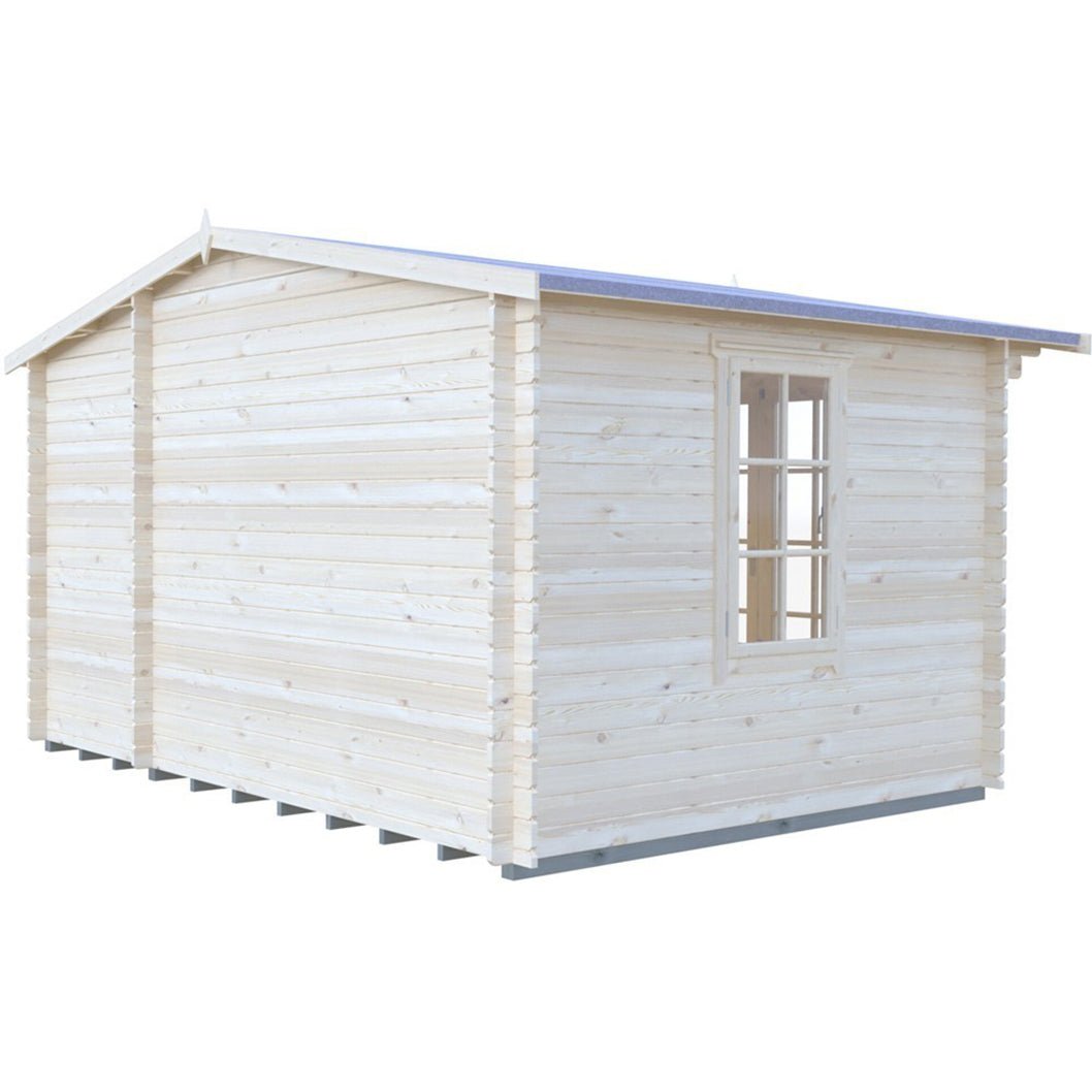 Shire Bourne 14x10ft Log Cabin With 28mm Log Thickness - JJ Building Materials