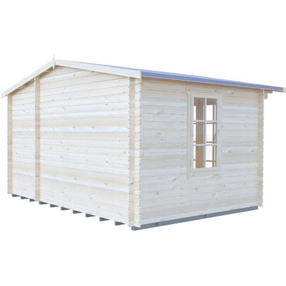 Shire Bourne 14x10ft Log Cabin With 28mm Log Thickness - JJ Building Materials