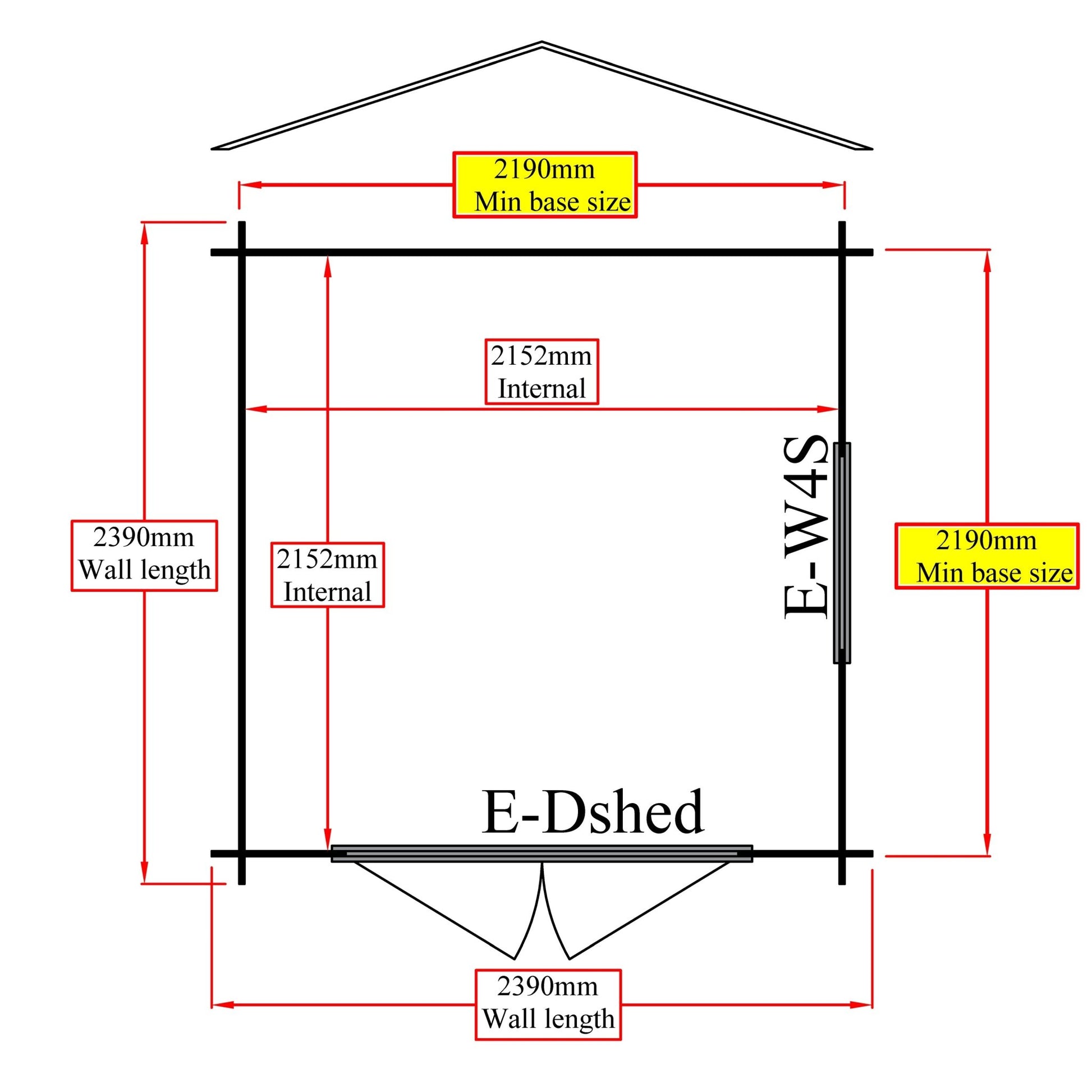 Shire Bradley Log Cabin With 19mm Log Thickness - JJ Building Materials