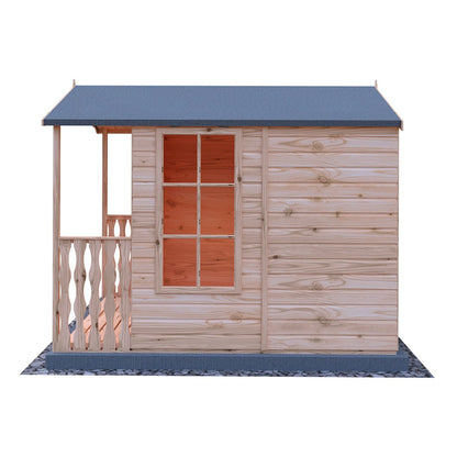 Shire Buckingham 7x7ft Double Door T&G Wooden Summerhouse - JJ Building Materials