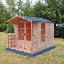 Shire Buckingham 7x7ft Double Door T&G Wooden Summerhouse - JJ Building Materials
