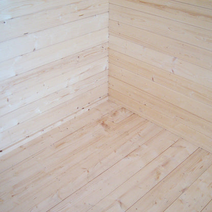Shire Bucknells Log Cabin With 28mm Log Thickness - JJ Building Materials