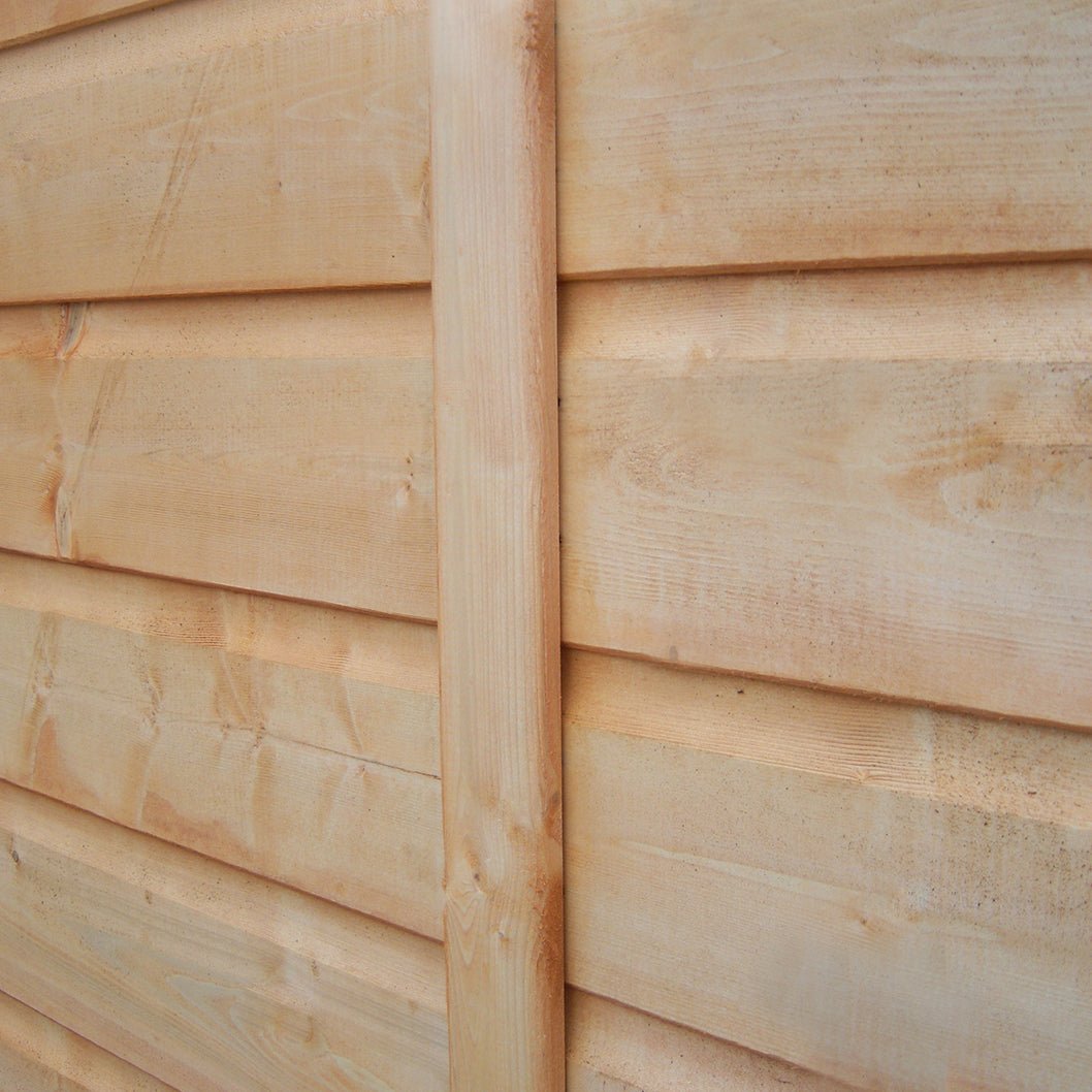 Shire Bute 4x6ft Shiplap Apex Double Door Wooden Shed - JJ Building Materials