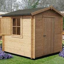 Shire Camelot Log Cabin With 19mm Log Thickness - JJ Building Materials