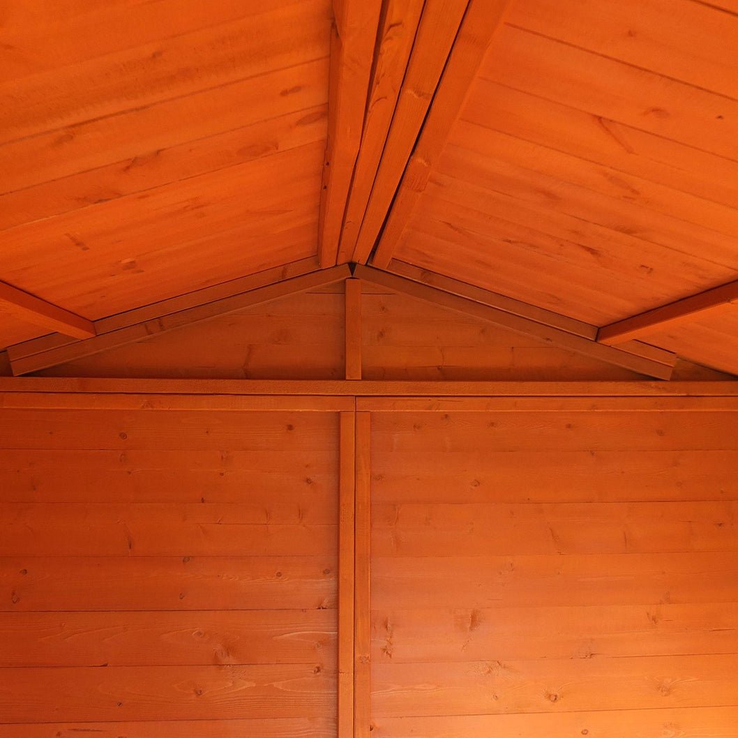 Shire Casita 7x7ft T&G Single Door Apex Wooden Shed - JJ Building Materials