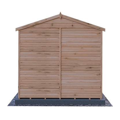 Shire Chatsworth 7x7ft Single Door T&G Wooden Summerhouse - JJ Building Materials