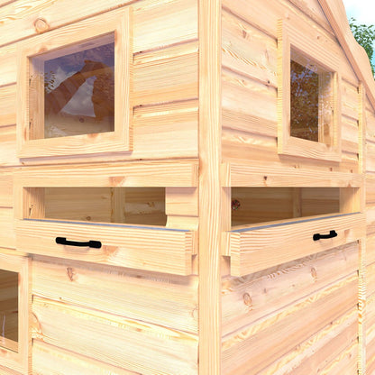 Shire Command Post 6x4ft Kids Playhouse - JJ Building Materials