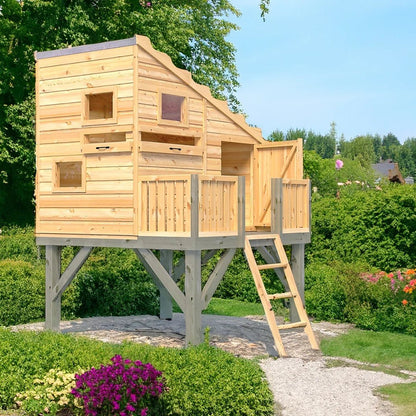 Shire Command Post 6x4ft Kids Playhouse - JJ Building Materials