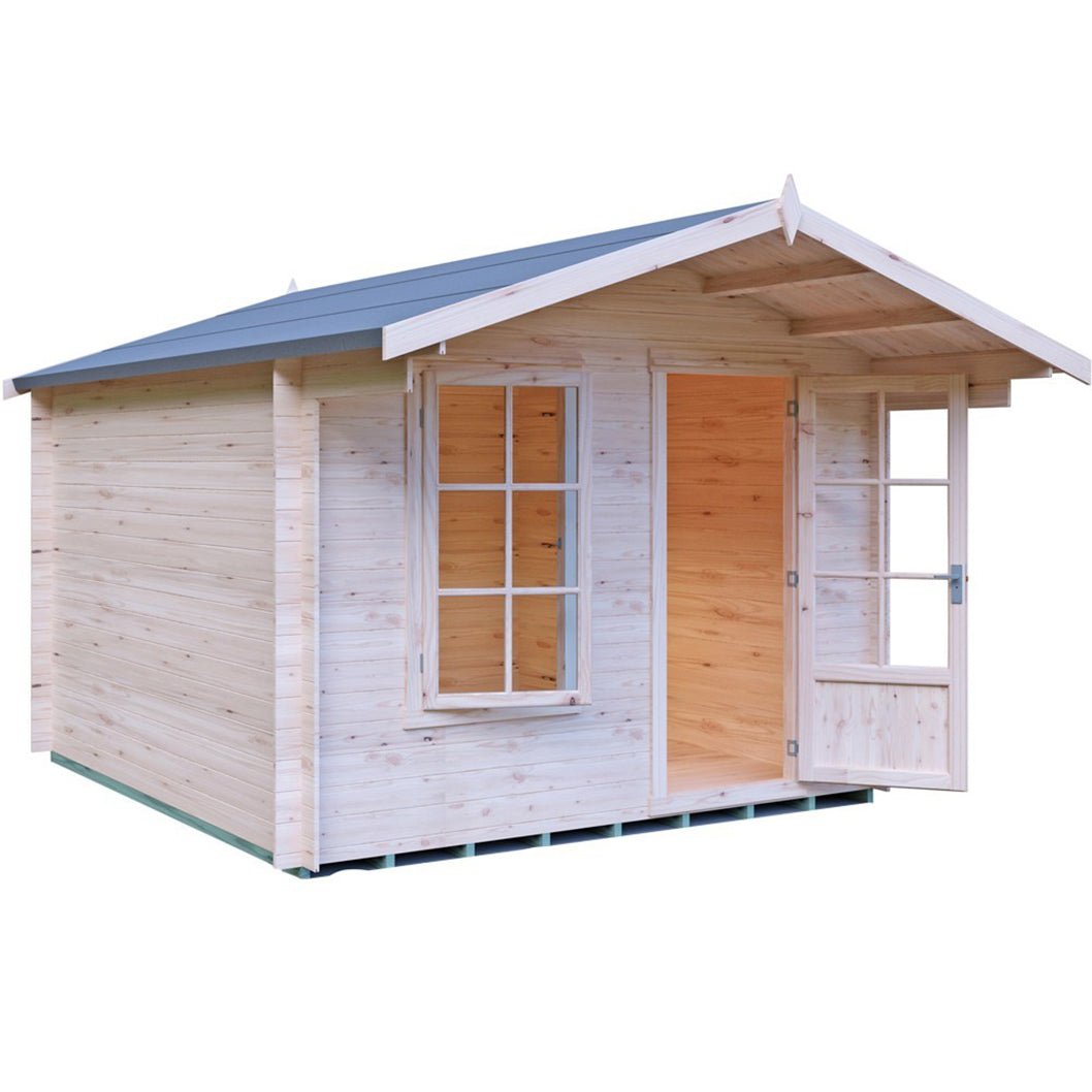Shire Crinan Log Cabin With 19mm Log Thickness - JJ Building Materials