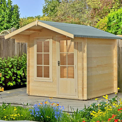 Shire Crinan Log Cabin With 19mm Log Thickness - JJ Building Materials