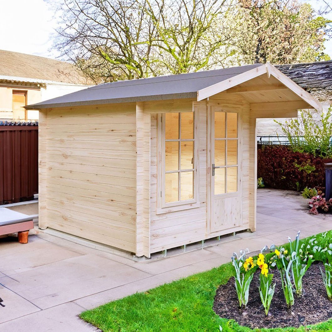 Shire Crinan Log Cabin With 19mm Log Thickness - JJ Building Materials