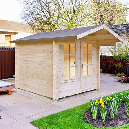 Shire Crinan Log Cabin With 19mm Log Thickness - JJ Building Materials