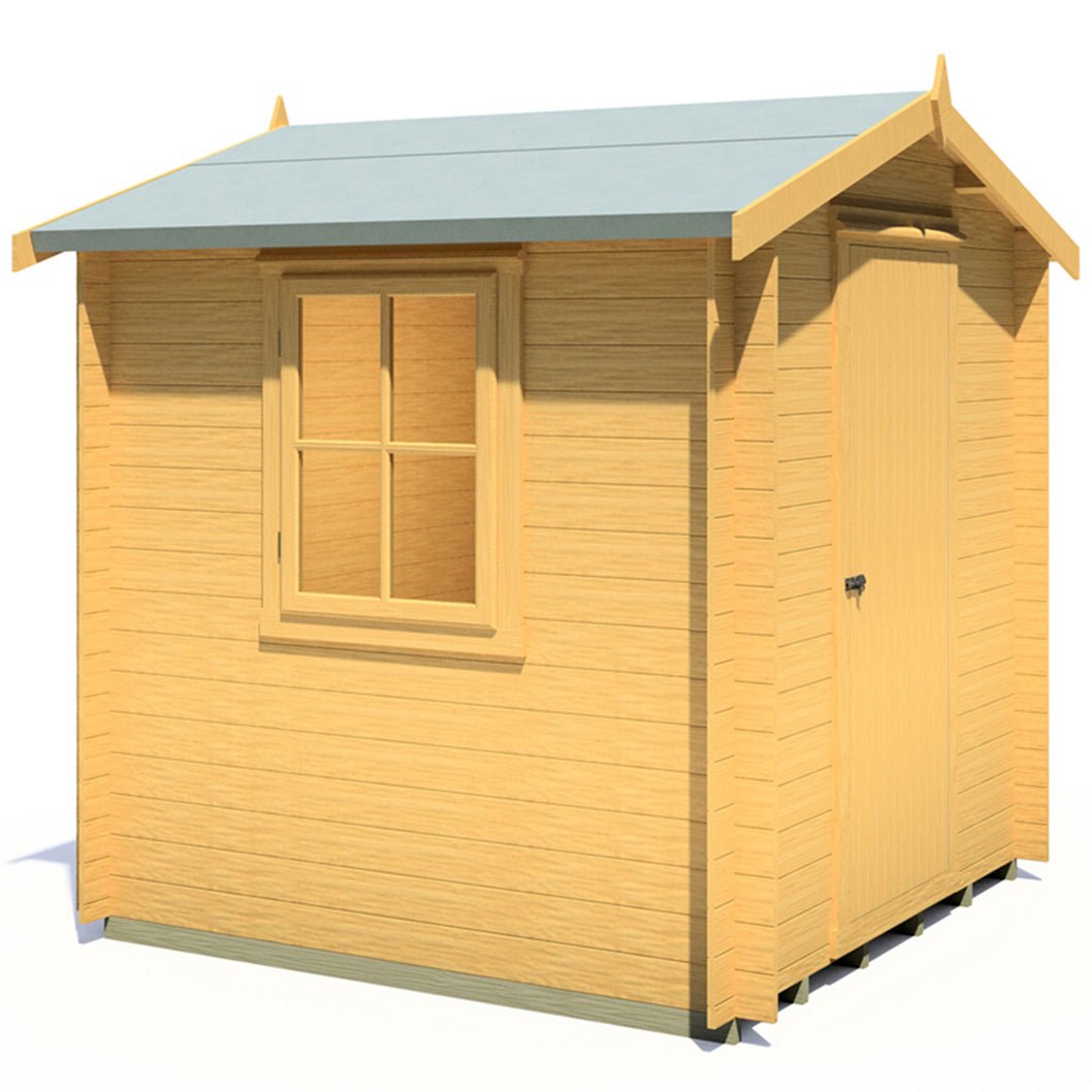 Shire Danbury Log Cabin With 19mm Log Thickness - JJ Building Materials