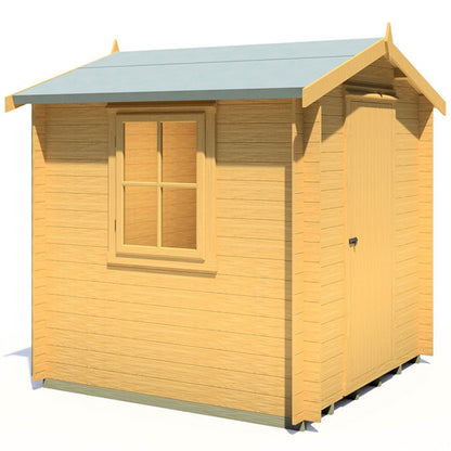Shire Danbury Log Cabin With 19mm Log Thickness - JJ Building Materials