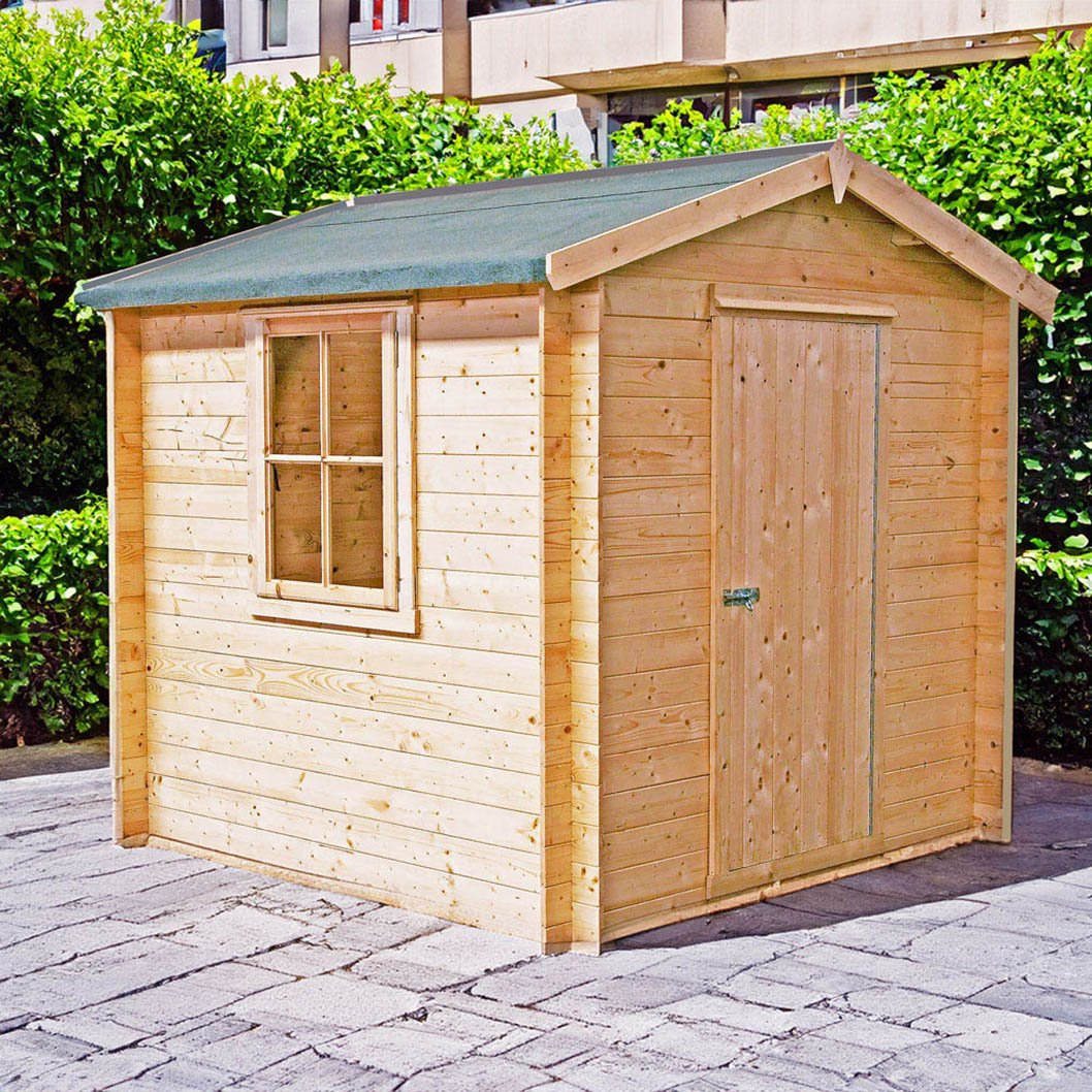 Shire Danbury Log Cabin With 19mm Log Thickness - JJ Building Materials