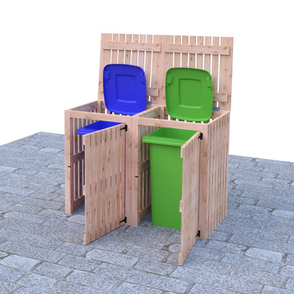 Shire Double Wheelie Bin Store - JJ Building Materials